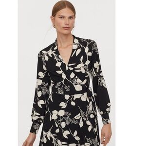 H&M floral dress with long sleeves
